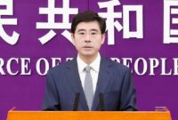 Juru Bicara Kementerian Perdagangan Tiongkok He Yadong. (Dok. Indonesian.cri.cn)