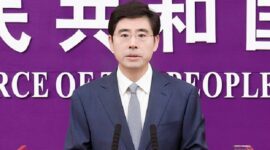 Juru Bicara Kementerian Perdagangan Tiongkok He Yadong. (Dok. Indonesian.cri.cn)