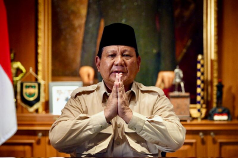 Pesiden RI Prabowo Subianto. (Dok. Birro Pers, Media, dan Informasi Sekretariat Presiden)