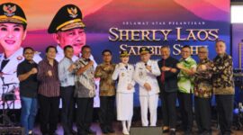 Ketua Umum PSMTI Wilianto Tanta mengucapkan selamat dan sukses kepada pasangan Gubernur dan Wakil Gubernur Maluku Utara, Sherly Tjoanda Laos dan Sarbin Sehe. (Dok. PSMTI)