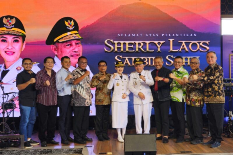 Ketua Umum PSMTI Wilianto Tanta mengucapkan selamat dan sukses kepada pasangan Gubernur dan Wakil Gubernur Maluku Utara, Sherly Tjoanda Laos dan Sarbin Sehe. (Dok. PSMTI)