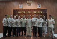 PSMTI melakukan silaturahmi dengan Kepala Staf Kepresidenan (KSP) Letnan Jenderal TNI (Purn) Anto Mukti Putranto di Kantor KSP. (Dok. Psmti.or.id)