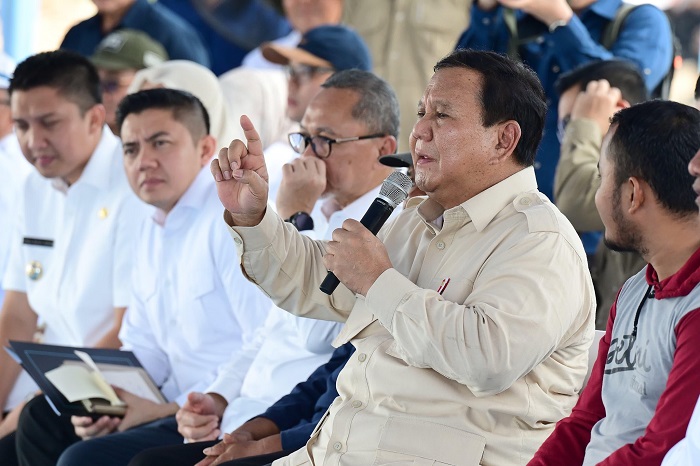 Presiden RI Prabowo Subianto. (Facebook.com @Setkab RI)

