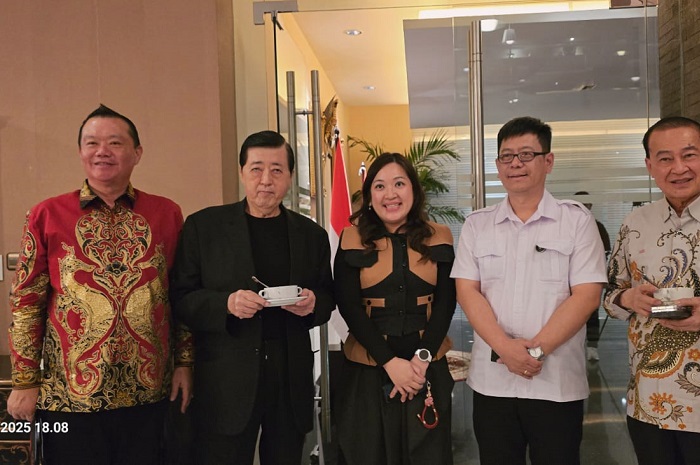 Sekum PSMTI Peng Suyoto menghadiri Forum Bersama Indonesia Tionghoa di JIExpo, Jakarta, menegaskan kontribusi sosial dan budaya Tionghoa. (Dok. PSMTI )

